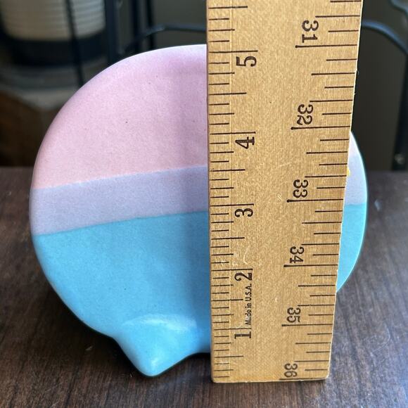 Early Rodolfo Padilla Mexico Pottery Pastel Turkey Figurine MCM Style - Picture 8 of 9